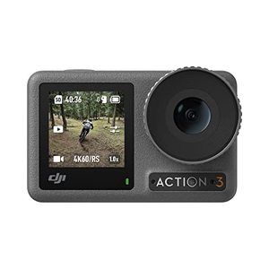 lot 1040 image: DJI Osmo Action 3 Standard Combo, Waterproof Action Camera with 4K HDR & Super-Wide FOV, 10-Bit Color Depth, HorizonSteady, Cold Resistant & Long-Lasting, Vlogging Camera for YouTube Retail $361.90