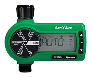 lot 1096 image: Rain Bird 1ZEHTMR Professional Grade Electronic Digital Hose End TimerController, One ZoneStation, Battery Operated Retail $78.29