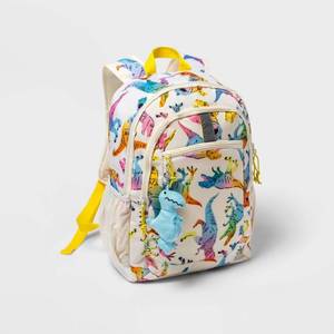 lot 1174 image: Kids 17 Backpack Rainbow Dino - Cat & Jack Retail $17.99