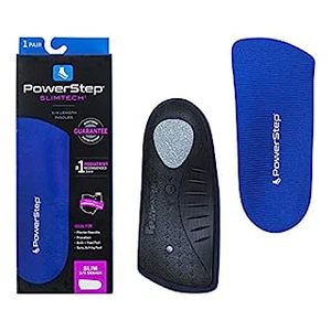 lot 1239 image: Foot Petals PowerStep� Slimtech 34 Orthotic Insoles in Blue at Nordstrom, Size 11-11.5 Womens 9-9.5Mens Retail $35.1&