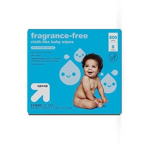 lot 1260 image: up & up�� Baby Wipes - Unscented - 400 ct Retail $28.80