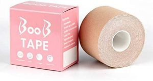 lot 1262 image: 3pack Waterproof Breast Tape, Adhesive Bra Body Tape, Boob Tape for Lifting SmallLarge Breasts, A-E Cups Retail $23.07
