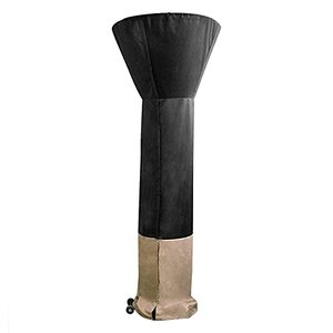 lot 1302 image: Stanbroil Standup Patio Heater Cover, Waterproof Heater Cover for Outdoor with Zipper, 85 H x 33 D x 15-12 Base Retail $24.99