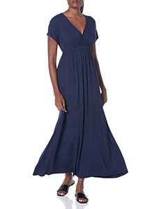 lot 1389 image: Amazon Essentials Womens Waisted Maxi Navy, XX-Large Retail $17.88