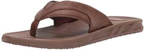 lot 1391 image: Amazon Essentials Mens Flip Flop Sandal, Brown, 9 Retail $24.75