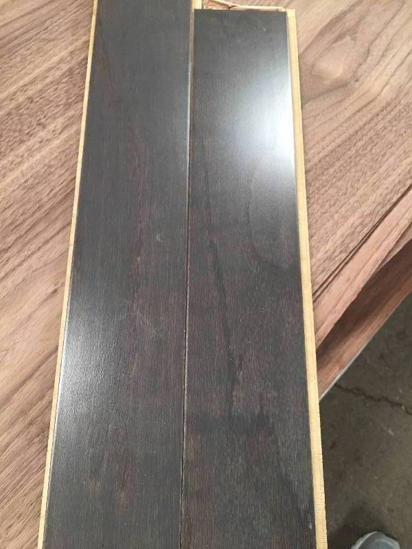 lot 1074 image: 2 Boxes58 sq ft of 3 Oak Charcoal Engineered Flooring