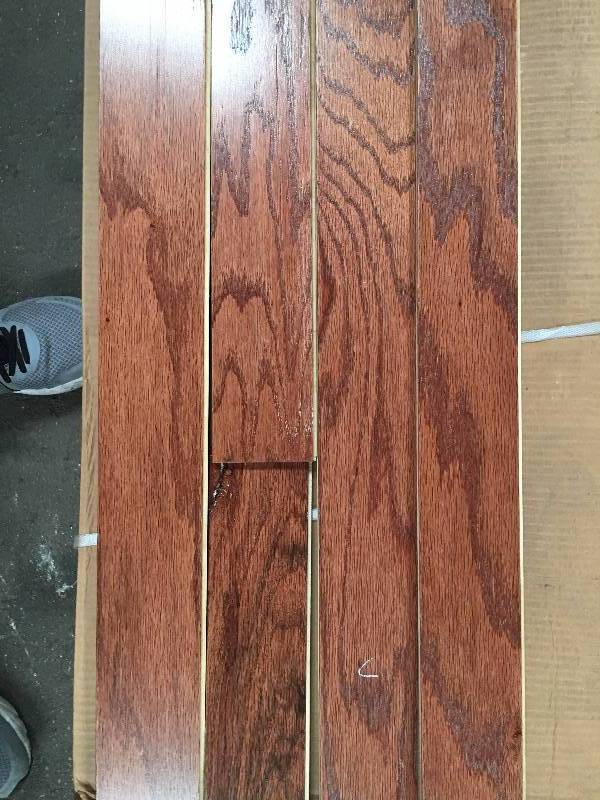 lot 1143 image: 8 Boxes226 sq ft of 3 Augusta Oak Engineered Hardwood Flooring
