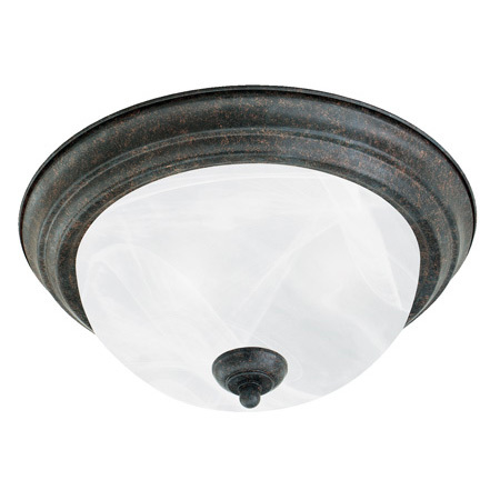 lot 1098 image: 3 Thomas Flush Mount Ceiling Light  1 Pendent Light