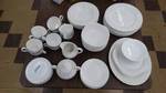 64pc set of snowhite regency dinnerware by johnson bros. - England.