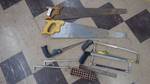 Lot Of (5) Saws and Various Tools.