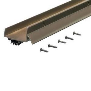 lot 15299 image: M-D Building Products Bronze Aluminum Replacement Bottom For Doors 36 in. L