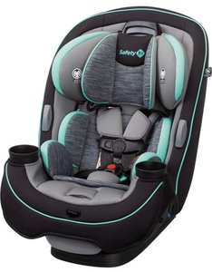 lot 15308 image: Safety 1st Grow and Go All-in-One Convertible Car Seat, Rear-facing 5-40 pounds, Forward-facing 22-65 pounds, and Belt-positioning booster 40-100 pounds, Aqua Pop, 1 Count (Pack of 1)