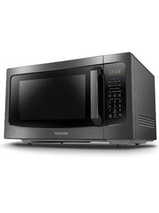 lot 15203 image: Toshiba ML-EM45P(BS) Countertop Microwave Oven w Smart Sensor Stainless