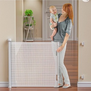 lot 15210 image: Retractable Baby Gates, BabyBond Baby Gate for Stairs Extra Wide 59�� X 33�� Tall for Kids or Pets Indoor and Outdoor Dog Gates for Doorways, Stairs, Hallways(33  59 inches)