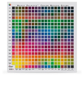 lot 15256 image: Magic Palette Color Mixing Guide