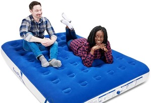 lot 15257 image: EnerPlex Camping Series Camping Airbed with High Speed Pump Air Mattress Single High Inflatable Blow Up Bed for Home Camping Travel