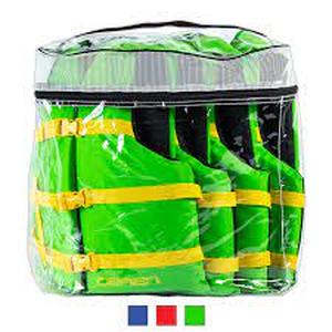 lot 15262 image: OBrien 4 Pack General Purpose Life Jackets