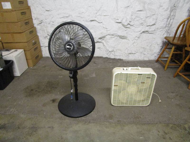 lot 685 image: Pair of Fans