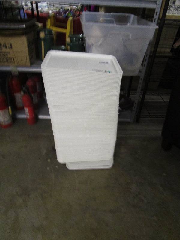 lot 669 image: Huge Lot of Cafeteria Trays