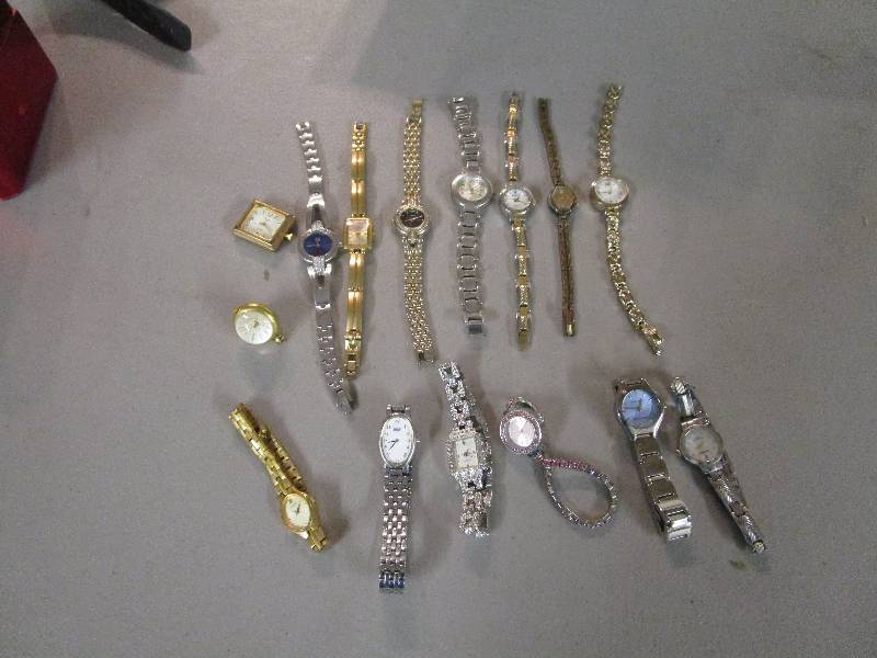 lot 628 image: Lot of Watches No Batteries