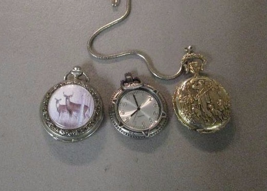 lot 620 image: Lot of Pocket Watches no Batteries