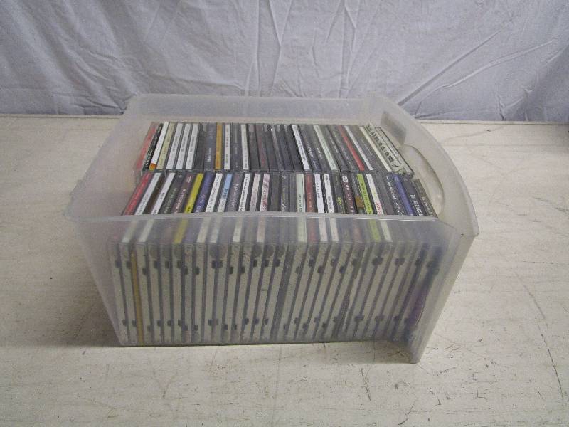 lot 614 image: Lot of 50 Random Genre Compact Discs