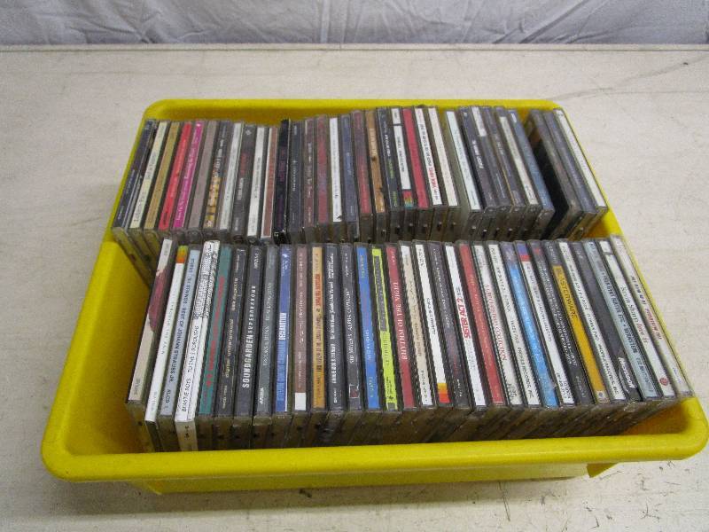 lot 613 image: Lot of 50 Random Genre Compact Discs