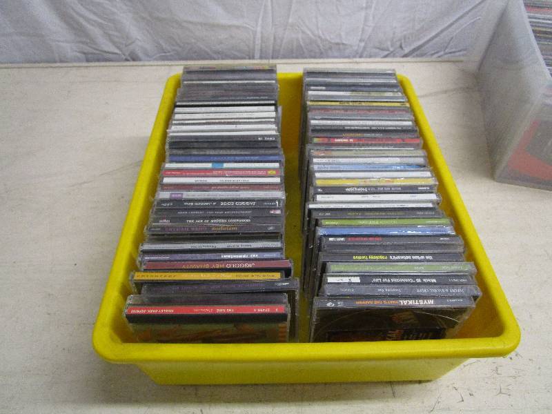 lot 611 image: Lot of 50 Random Genre Compact Discs
