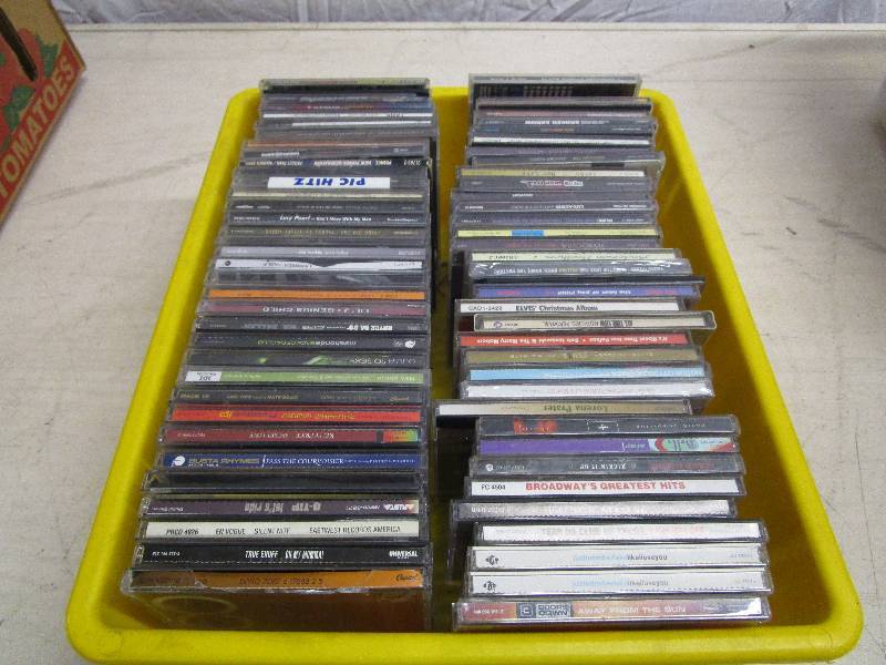 lot 610 image: Lot of 50 Random Genre Compact Discs