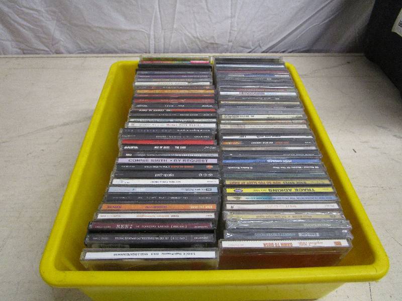 lot 607 image: Lot of 50 Random Genre Compact Discs
