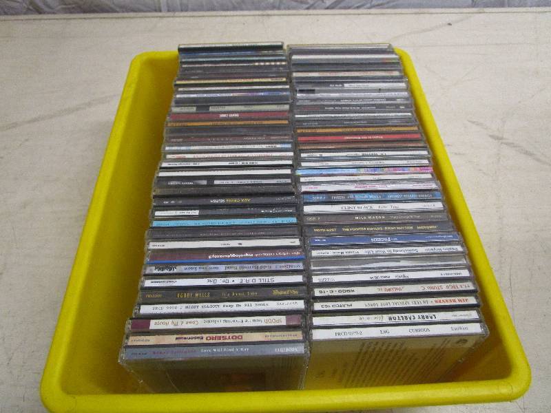 lot 601 image: Lot of 50 Random Genre Compact Discs