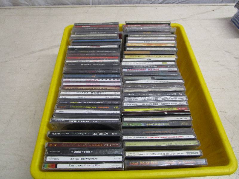 lot 599 image: Lot of 50 Random Genre Compact Discs