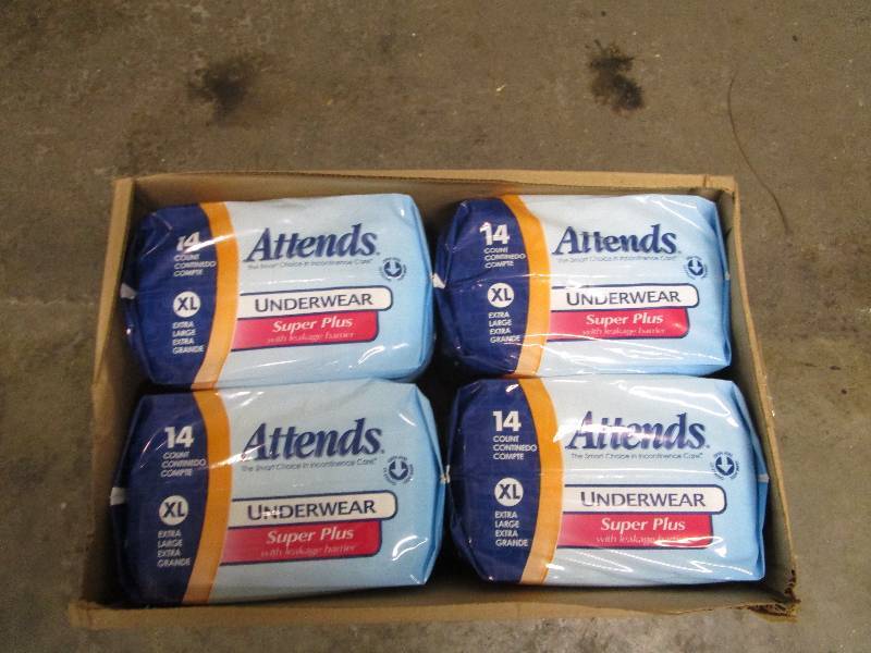 lot 693 image: Attend Adult Diaper Case