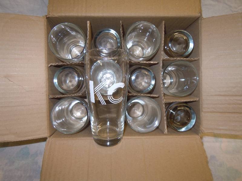 lot 546 image: Lot of Pilsner Glasses