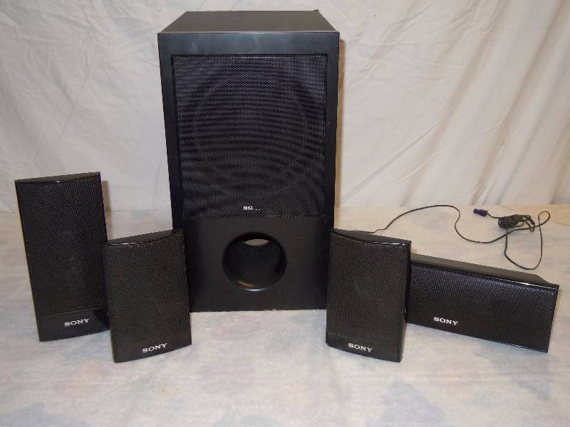 lot 562 image: Sony Surround Sound Speakers