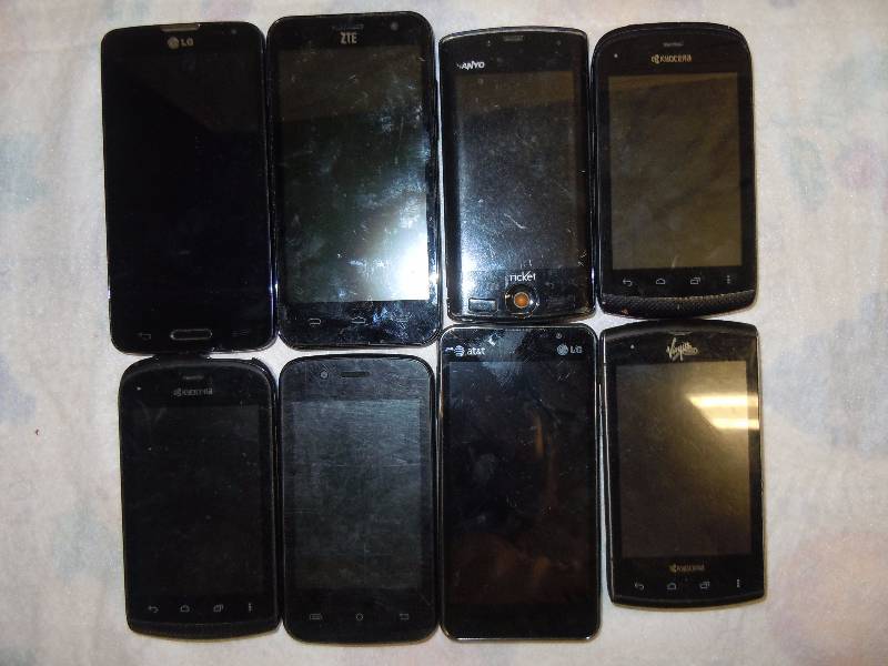 lot 533 image: Lot of Cell Phones Not Tested