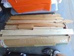 large lot of Cedar pickets, two styles, perfect for up-cycle projects!