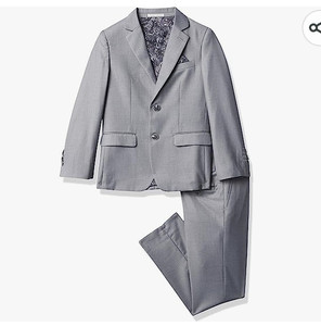 lot 15520 image: Elpa Boys Suit, Size 16, Light Grey