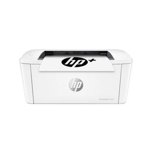 lot 15553 image: HP - LaserJet M110we Wireless Black and White Laser Printer with 6 months of Instant Ink included with HP - White
