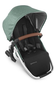 lot 15559 image: UPPAbaby RumbleSeat V2 in Green MelangeSaddle Leather at Nordstrom