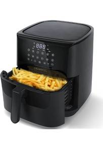 lot 15584 image: CROWNFUL 7 Quart Air Fryer, (White) (Stock Photo Color Differs From Item)