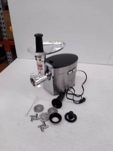 lot 15603 image: Cheffano Meat Grinder With Accessories, Model AZ-MG091