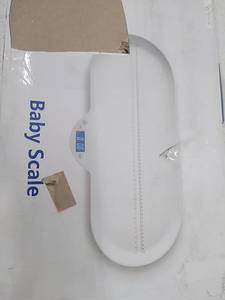 lot 15649 image: Hey Value Baby Scale, White