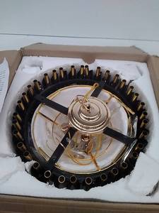 lot 15657 image: Black Crystal Chandelier