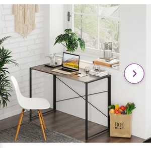 lot 15750 image: Halter Folding Computer Desk, 38 14, ( Stock Photo Differs in Color )