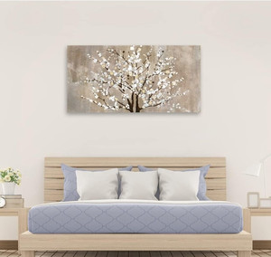 lot 15755 image: Flower Canvas Wall Art, 47 14 x 23 14