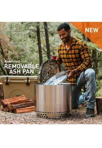 lot 15761 image: Solo Stove Bonfire Smokeless Fire Pit  Wood Burning Portable Outdoor Firepit