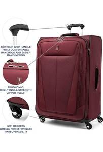 lot 15762 image: Travelpro Maxlite 5 Softside Expandable Luggage