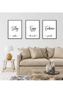 lot 15768 image: ELSKER&HOME 18x24 Poster Frame 3 Pack, Black Picture Frame