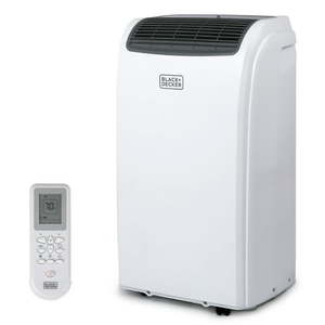 lot 46266 image: BLACKDECKER 14 000 BTU Air Conditioner Portable for Room up to 700 Sq. Ft. 3-in-1 AC Unit Dehumidifier & Fan Portable AC with Installation Kit & Remote Control